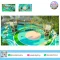Panda Treetop Challenge เครื่องเล่นสนาม PE ธีมแพนด้าและป่าไผ่ พร้อมหอคอยตาข่าย ทางเดินยกระดับ ด่านทรงตัว กระดานลื่นท่อ และกิจกรรมปีนป่าย by Sealplay