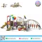 Rainbow Climber Adventure HPL playground featuring climbing wall, rope challenges, slides and colorful activity panels by Sealplay