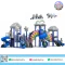 Rainbow Cloud Adventure playground with rainbow bridge and cloud theme by Sealplay
