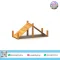Summit Climb Ramp อุปกรณ์ปีนทางลาดสำหรับสุนัข โครงไม้ฮวาหลี พร้อมคานกันลื่น ช่วยฝึกการทรงตัว ความคล่องตัว และความมั่นใจของสุนัข by Sealplay