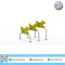 Triple Crawl Gate Set ชุดประตูลอดสำหรับสัตว์เลี้ยง 3 ระดับ ผลิตจากแผ่น HDPE พร้อมโครงเหล็กกัลวาไนซ์พ่นสีฝุ่น แข็งแรง ทนทาน สำหรับฝึก Dog Agility by Sealplay