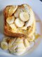 Brown Butter Toast with Coconut ice-cream