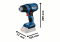 BOSCH GHG 18V-50 เครื่องเป่าลมร้อนไร้สาย 18 โวลต์ (ตัวเปล่า)