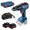 BOSCH GSB 18V-50 สว่านกระแทกไร้สาย 18 โวลต์