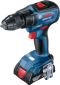 BOSCH GSR 18V-50 สว่านไร้สาย 18 โวลต์ +แบต2ก้อน +แท่นชาร์จ