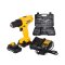 DEWALT ชุดสว่านไร้สาย 12 โวลต์ พร้อมอุปกรณ์ รุ่น DCD700