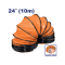EMTOP ท่อลมผ้าใบ ขนาด 24 นิ้ว รุ่น EBPP1A24