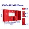 EMTOP ตู้โรงรถแบบโมดูลาร์สำหรับงานหนัก รุ่น EMCS3A08