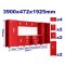 EMTOP ตู้โรงรถแบบโมดูลาร์สำหรับงานหนัก รุ่น EMCS3A10