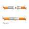 RITZ UNIVERSAL POLES 2 Heads 32,38mm.