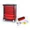 FORCE ตู้เครื่องมือ 7 ลิ้นชัก สีแดง รุ่น 10217R