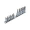 FORCE ชุดลูกบล็อกเดือยโผล่ 1/4"และ3/8" (หัวท็อกซ์) 11ชิ้น รุ่น 2112I