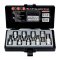 FORCE ชุดลูกบล็อกเดือยโผล่ 6 เหลี่ยม 1/2 นิ้ว 9 ชิ้น รุ่น 4101