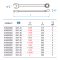 KINGTONY ประแจแหวนข้าง-ปากตาย Jumbo Type Combination Wrench