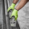 MILWAUKEE ถุงมือสะท้อนแสง Cut Level 3 รุ่น HI-VIS CUT GLOVES