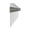 PB Swiss Tools ชุดประแจหกเหลี่ยมยาว 12 ชิ้น รุ่น PB214Z H-12