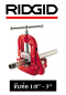 RIDGID 40090 23 ปากกาจับท่อแบบตั้งโต๊ะ จับท่อขนาด 1/8 - 3 นิ้ว