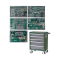 SATA ตู้เครื่องมือช่าง 5 ชั้น พร้อมเครื่องมือ 176 ชิ้น รุ่น 09951