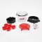 SUMO ชุดเก้าอี้วางน้ำยาล้อเลื่อน ถังใส 15 ลิตร Clarify bucket seat set 15 L