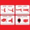 SUMO ชุดตะขอแขวนมาตรฐาน 17 ชิ้น/ชุด Standard hook set