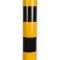 YAMADA เสาจราจรเหล็ก 80cm. (เหลือง-ดำ) Traffic Bollard