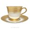 Coffee Cup Plain Gold