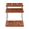 IKAPE Coffee Utensils Organizer, 3 Tiers ที่ใส่อุปกรณ์ชงกาแฟ 3 ชั้น (Walnut / Sabine)