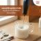 เครื่องตีฟองนม iMIX V2 รุ่นอัปเกรดใหม่ ฟองเนียนละเอียดกว่ารุ่นเดิม มีปลั๊ก พร้อมไฟ LED