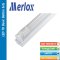 ชุดนีออน LED T8 Basic ขาบิดล๊อคกล่องเหล็ก Merlox