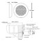 โคมไฟสระน้ำ LED PAR56 12V 25W 2700LM 3000K IP68 MERLOX