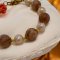 Freshwater pearl with agate stone bracelet