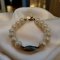 Freshwater pearl bracelet with silver92.5 setting