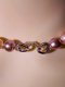Freshwater pearl necklace with silver92.5 setting