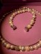 Freshwater pearl set Necklace + Bracelet