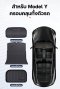 Set of TPE rubber mats for the trunk floor, rear pit, and front pit for Tesla Model Y/3/3 Highland