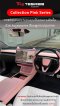 Tesla Collection Pink Series ตกแต่งภายในรถ New Model 3 /New Model Y ดีไซน์สีชมพูพรีเมียม 17 รายการ