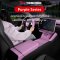 Tesla Collection Purple Series ตกแต่งภายในรถ New Model 3 /New Model Y ดีไซน์สีชมพูพรีเมียม 14 รายการ