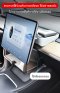 Tesla ชุดกล่องเก็บของใต้จอ สำหรับ Model Y/3/3 Highland/3 Standard/Y Juniper เปิด-ปิดได้ พร้อมแผ่นยางซิลิโคนกันกระแทก