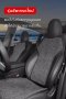 Linen material seat cushion good ventilation for Tesla Model Y/3/3 Highland