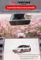Tesla Collection Pink Series ตกแต่งภายในรถ New Model 3 /New Model Y ดีไซน์สีชมพูพรีเมียม 17 รายการ