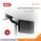 อุปกรณ์บานยกขึ้น ชนิดบานเดี่ยว เปิด-ปิดนิ่ม 3D | มุมเปิด 100° | Free-floating