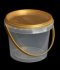 1681G Safety Seal Gold Cap 450 ml @25