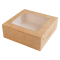 AH-A5-000 Brownie Box (Craft) 1 layer 8.2x8.2x3 (H) cm @ 50