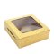 KB21 brown box (craft) punch 24.5 * 24.5 * 5 (H) cm 10pcs