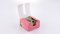 01137A Cake Box: Pink Happiness Forever 10.5x10.5x5.5(H) cm