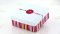 5201A Cake Box: Pink Prosperity 18.6x18.6x8(H) cm