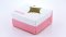 6007A Cake Box: Pink-White Paradise 13*13*7.5(H) cm