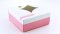6009A Cake Box: Pink-White Paradise 18*18*8(H) cm