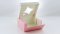 6009A Cake Box: Pink-White Paradise 18*18*8(H) cm