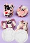 N03010 Pavoni SPECIAL DAY DOUGH CUTTER: ANIMAL 4 PCS